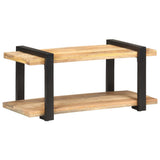 TV Cabinet 90x40x40 cm Rough Mango Wood 320493