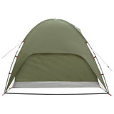 Camping Tent with Rainfly Water-resistant Dome Olive Green 42029006