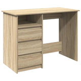 Desk Sonoma Oak 102x50x75 cm Engineered Wood 860465
