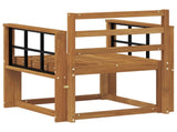 Outdoor Sofa Solid Acacia Wood Natural 3436241