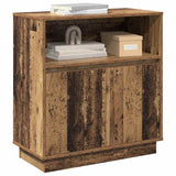LED Sideboard Old Wood 71 x 34.5 x 75 cm Engineered Wood 869656