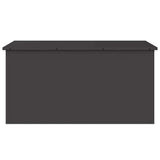 Outdoor Storage Box Black 100 x 50.5 x 50 cm Steel 874560