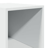 Highboard White 30x41x185 cm Engineered Wood 846411