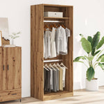 Wardrobe Artisian Oak 80x50x200 cm Engineered Wood 3307800