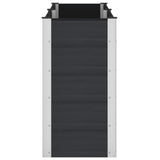 Garden Raised Bed Black 200 x 50 x 91 cm 42038985