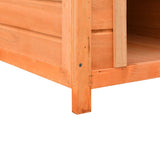 Dog House Solid Pine & Fir Wood 72x85x82 cm 170639