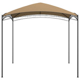 Gazebo 3x3x2.65 m Taupe 180 g/m 313907