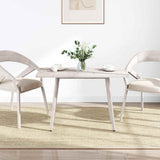 Table Top White 100x60x2.5 cm Solid Wood Pine Rectangular 824416