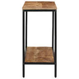 Console Table 100x35x70 cm Solid Rough Wood Mango 374071