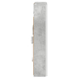 Bathroom Mirror Cabinet Concrete Grey 43 x 11.5 x 60.5 cm 889226