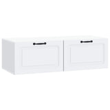 Wall-Mounted TV Cabinet White 98 x 41 x 30 cm Engineered Wood 899375