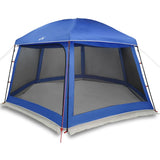 Pool Tent with Removable Fly & Mesh Walls Azure Blue 512x458 cm 4100625