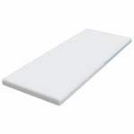 Mattress Pad White 80 x 200 cm Gel Memory Foam 4106276