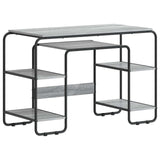 Desk with Storage Grey Sonoma 113.5 x 52 x 75.5 cm 8008035