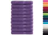Premium Hand Towels SOLUND 10 pcs Purple 50x100 cm 600 gsm 137355