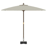 Parasol Base Black 41 x 41 x 37 cm Granite 42002809