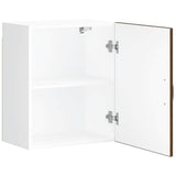 Kitchen Wall Cabinet Lucca Brown Oak Engineered Wood 853811