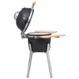 Kamado Barbecue Grill Smoker Ceramic 33 cm 41721
