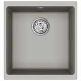 Sink Grey 430 x 460 mm 80% Quartz and 20% Resin 42028421