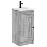 Bathroom Vanity with Sink Grey Sonoma 42 x 40 x 84.5 cm 890060