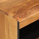 Side Cabinet 60x33x75 cm Solid Wood Acacia 356880