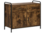 Sideboard Smoked Oak 73 x 33 x 81 cm Engineered Wood 8013832
