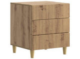 Bedside Cabinet Artisan Oak 43 x 41 x 66.5 cm Engineered Wood 894564