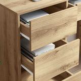 Desk with Drawer Artisan Oak 90 x 37.5 x 75 cm Engineered Wood 869497