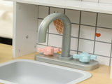 Toy Kitchen, Pretend Role Play Kitchen with Hob, Sound, Light, Coffee Machine, Ice Maker, Microwave T3398P348132