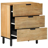 Bedside Cabinet Brown 50x33x62 cm Solid Wood Mango 4017729