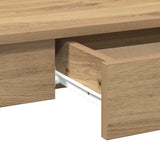 Desk Artisan Oak 100x45x75 cm Engineered Wood 860435