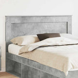 Headboard with Headboard Concrete Grey 150 cm Engineered Wood 887444