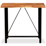 Bar Table Solid Acacia Wood 120x60x107 cm 245436