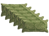 Cushion Leaf with Pillow HOUTEN 6 pcs Leaf Design Polyester 933373