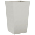 ZNTS Garden Planter 45x45x75 cm Stainless Steel 851102