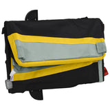 Bike Trailer Black and Yellow 45 kg Iron 94043