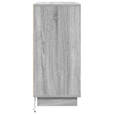 LED Sideboard for Grey Sonoma 71 x 34.5 x 75 cm 869647