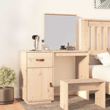 Cosmetic Desk 95x50x134 cm Solid Wood Pine 820087