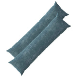 Throw Pillow 2 pcs HEERLEN Blue 40 x 145 cm Chenille Fabric 926202