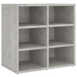 Shoe Cabinets 2 pcs Concrete Grey 52.5x30x50 cm 808693