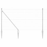 Welded Wire Fence with Spikes 10 x 1 m 3350735