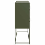Sideboard Olive Green 100.5x39x107 cm Cold-rolled Steel 853426