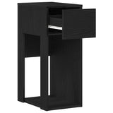 Computer Tower Stand with Drawer Black 30x44x74 cm 858732