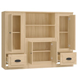 Highboards 3 pcs Sonoma Oak Engineered Wood 3185314