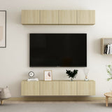TV Cabinets 4 pcs Sonoma Oak 80x30x30 cm Engineered Wood 3078955