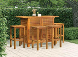 5 Piece Garden Bar Set Solid Wood Acacia 3115997
