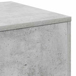 Side Tables 3 pcs Concrete Grey Engineered Wood 808589