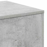 Side Tables 3 pcs Concrete Grey Engineered Wood 808589