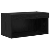 TV Wall Units with LED with LED 5 pcs Black Oak 80 x 30 x 40 cm 3402970