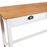 Console Table Hill with 2 Drawers 110x45x74 cm Solid Pine Wood 288994